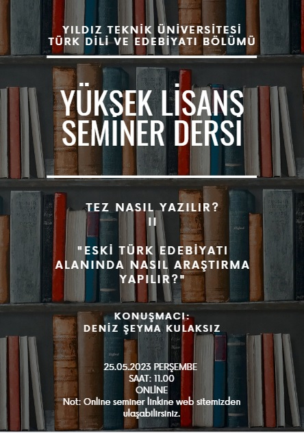 seminer afiş